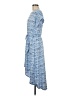 Just Be... Blue Casual Dress Size M - photo 5