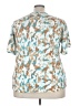D&Co. Teal Short Sleeve Blouse Size 2X - photo 2