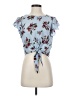 Live 4 Truth 100% Polyester Blue Short Sleeve Blouse Size S - photo 1