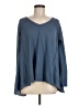 La Miel Blue Long Sleeve Top Size M - photo 1