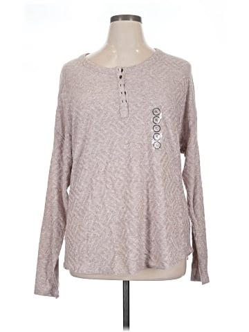 Bob Timberlake Long Sleeve Henley (view 1)