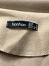 Boohoo 100% Polyester Tan Trenchcoat Size 8 - photo 6