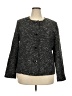 JM Collection Tweed Gray Blazer Size 18 - photo 1