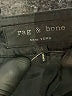 Rag & Bone 100% Leather Black Leather Pants Size 4 - photo 4