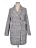 Aqua 100% Polyester Tweed Gray Coat Size XXL - photo 1