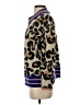 THML Animal Print Brown Pullover Sweater Size XS - photo 5