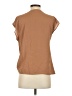 Pleione 100% Polyester Brown Short Sleeve Top Size XS - photo 2