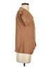 Pleione 100% Polyester Brown Short Sleeve Top Size XS - photo 4