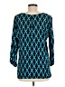 Escapada Teal 3/4 Sleeve Blouse Size M - photo 2