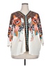Rose + Olive 100% Polyester Ivory 3/4 Sleeve Blouse Size 2X - photo 1