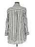 Tommy Bahama Stripes Silver White Long Sleeve Button-Down Shirt Size M - photo 2