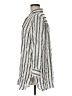 Tommy Bahama Stripes Silver White Long Sleeve Button-Down Shirt Size M - photo 5