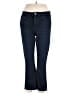 FRAME Chevron-herringbone Blue Jeans Size 33 waist - photo 1