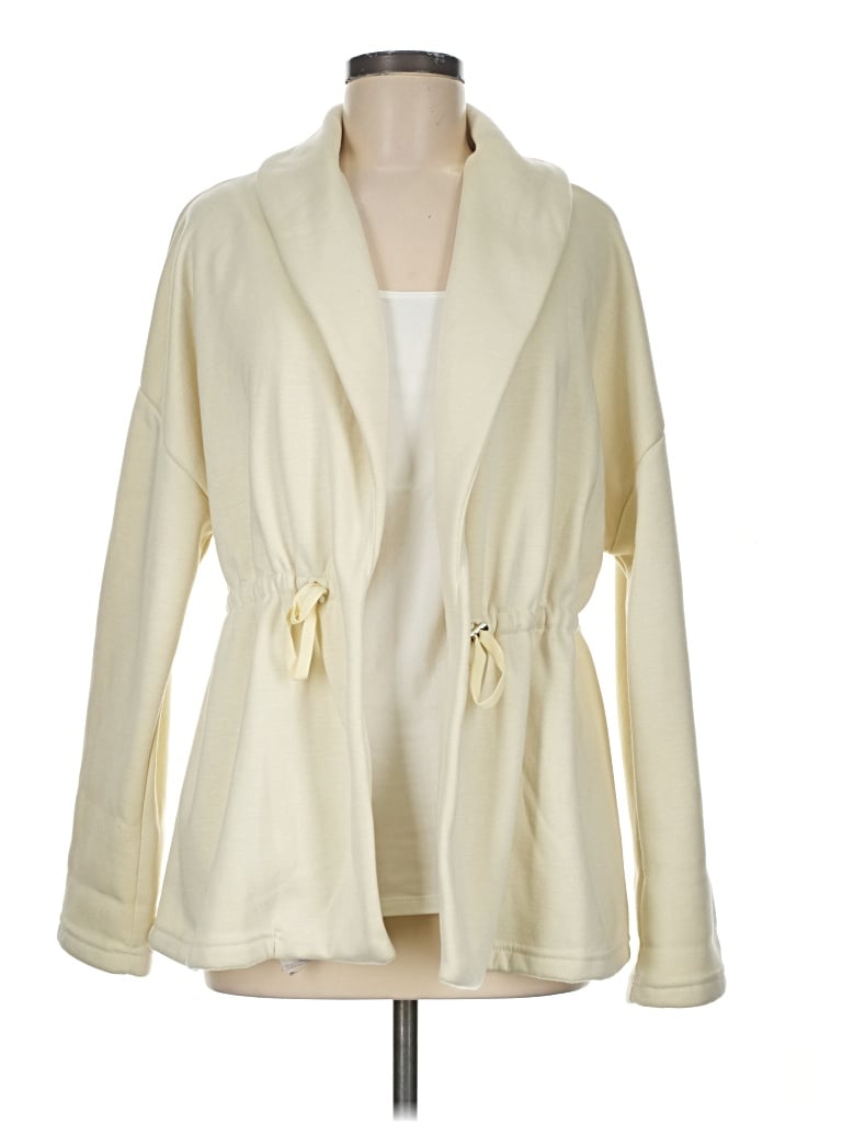 Pre-owned Fabletics Jacket In Ivory