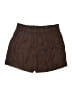 Indigo Thread Co. Solid Brown Athletic Shorts Size 1X - photo 1
