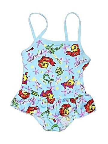Max Grey One Piece Swimsuit (view 1)