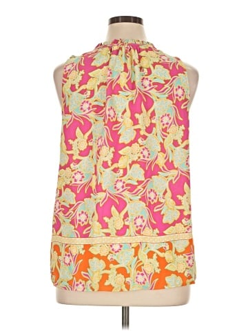 Rose + Olive Sleeveless Blouse (view 2)