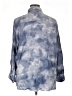 Old Navy Tie-dye Blue Long Sleeve Button-Down Shirt Size XL - photo 2