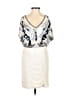 Aidan Mattox 100% Polyester Silver Cocktail Dress Size 0 - photo 1