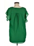 Cynthia Steffe Green Short Sleeve Blouse Size M - photo 2