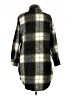 Steve Madden Plaid Green Coat Size XL - photo 2