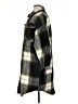 Steve Madden Plaid Green Coat Size XL - photo 5