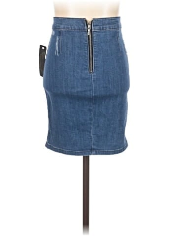 Bebe Denim Skirt (view 2)