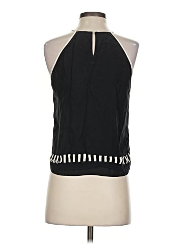 Parker Sleeveless Silk Top (view 2)