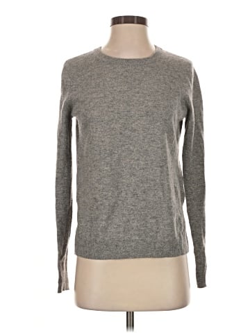 Aqua Cashmere Pullover Sweater (view 1)