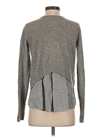 Aqua Cashmere Pullover Sweater (view 2)