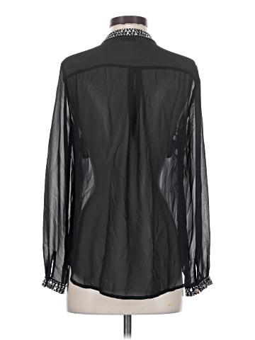 a.n.a. A New Approach Long Sleeve Blouse (view 2)