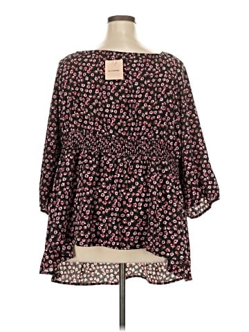 BLOOMCHIC 3/4 Sleeve Blouse (view 2)