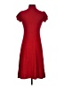 Tempted Hearts Solid Red Cocktail Dress Size XXS (estimated) - photo 2