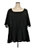 BLOOMCHIC Black 3/4 Sleeve T-Shirt Size 30 - photo 1