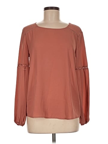 Pink Rose Long Sleeve T-Shirt (view 1)