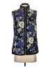 Charter Club 100% Polyester Blue Vest Size S - photo 1