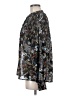 WAYF 100% Polyester Paisley Black Long Sleeve Blouse Size M - photo 5