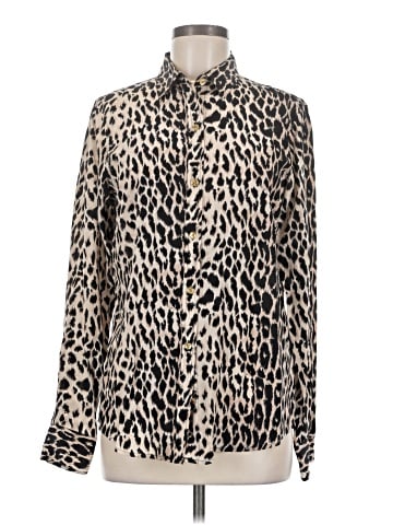 C. Wonder Long Sleeve Silk Top (view 1)