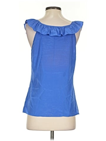 Bebe Sleeveless Silk Top (view 2)