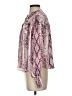 Aqua Pink Long Sleeve Blouse Size XS - photo 5