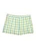 Lacoste 100% Cotton Checkered-gingham Yellow Blue Shorts Size EU 38 / US 8 - photo 1