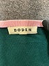Boden 100% Cotton Color Block Green Pullover Sweater Size L - photo 7
