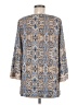 Weekend Suzanne Betro 100% Polyester Blue 3/4 Sleeve Blouse Size M - photo 2