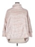Hue 100% Polyester Marled Solid Pink Poncho Size XXL - photo 1
