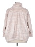 Hue 100% Polyester Marled Solid Pink Poncho Size XXL - photo 2
