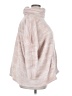 Hue 100% Polyester Marled Solid Pink Poncho Size XXL - photo 4