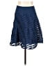 Reiss 100% Polyester Solid Blue Formal Skirt Size 0 - photo 2