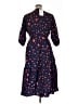 BLOOMCHIC 100% Polyester Hearts Blue Casual Dress Size 14 - photo 2