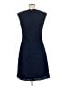 Chaps 100% Polyester Blue Cocktail Dress Size 6 - photo 2