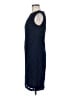 Chaps 100% Polyester Blue Cocktail Dress Size 6 - photo 5